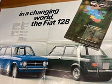 FIAT 128 2x Brochure Poster