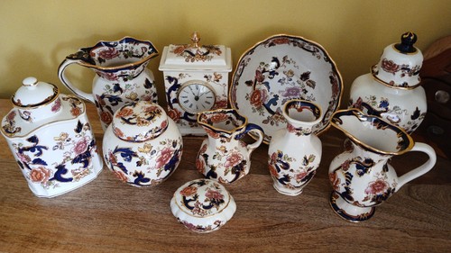 Masons ironstone blue mandalay - masons,