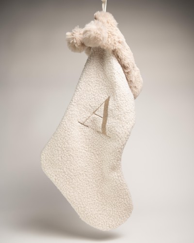 Teddy alphabet initial santa - teddy,