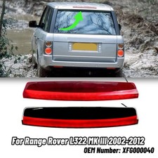 For Range Rover L322 2002-12 LED Rear High Level 3rd Brake Light Black XFG000040