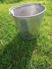 Vintage Stainless Steel Bucket