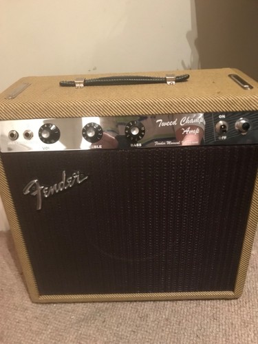 Fender blackface champ amp - fender,