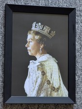 Queen Elizabeth II Framed