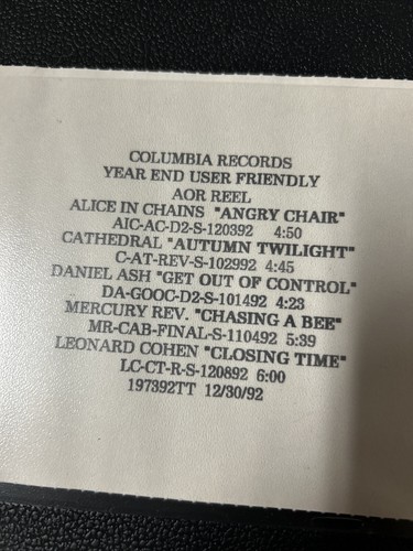 1992 alice chains - chains, cathedral