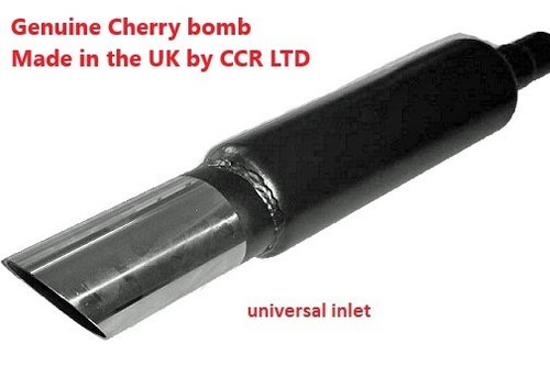 Black cherry bomb - black, tail