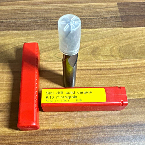 Solid carbide slot drill - carbide,