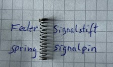 Walther P38/P1 signal pin spring, new, original, so WW2, signal pin spring