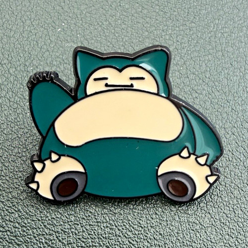 Pokémon snorlax enamel pin - snorlax,