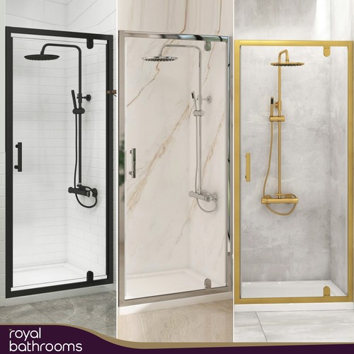 Pivot shower enclosure door - enclosure,