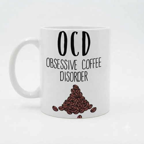 Coffee ocd 15oz large mug - 15oz,