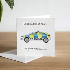 Personalised Police Retirement
