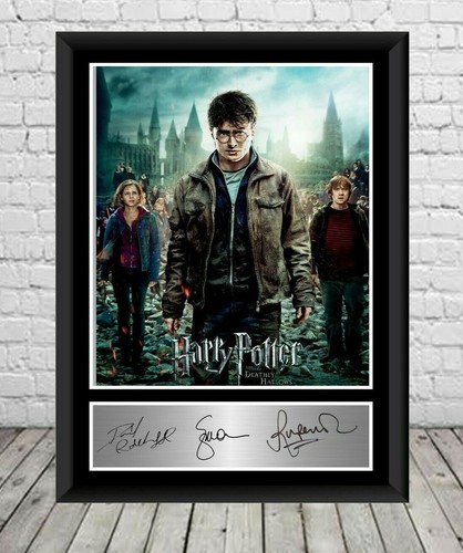 Harry potter signed photo - harry,