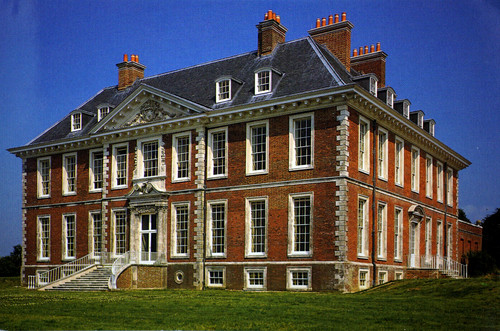 Postcard uppark 17th - postcard, 17th-century
