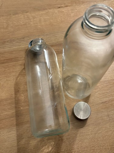 Glass water juice milk - glass, empty