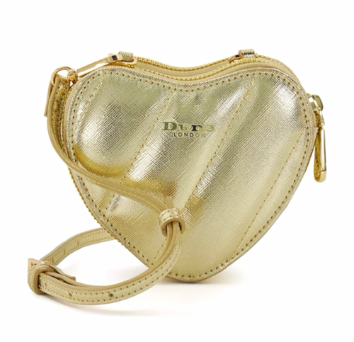 Dune london gold heart - dune, quilted