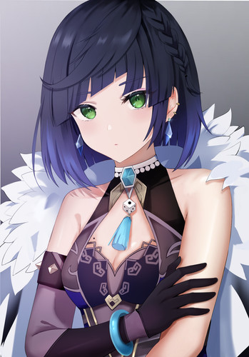 Anime genshin impact portrait - anime,