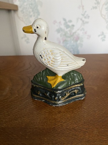 Vintage cast iron duck door - vintage,
