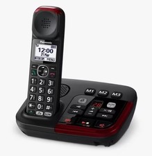 Panasonic Cordless Single DECT Phone KX-TGM420EB Answering Machine C Grade