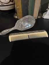 vintage silver-plated Ornate