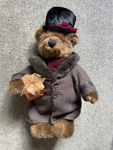 Russ brown teddy bear plush - brown,