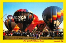 Picture Postcard; HOT AIR BALLOONS, LOUISVILLE GREAT BALLOON RACE