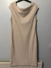 Max Mara Beige Wool Dress UK