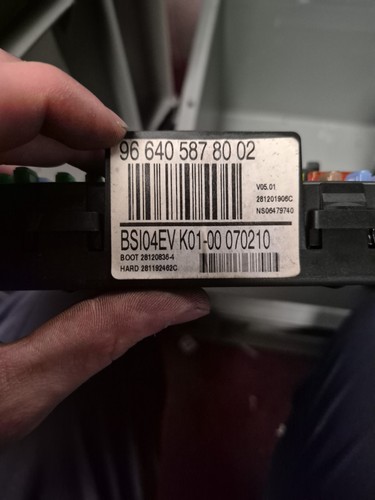 Peugeot citroen bsi module - module, 96