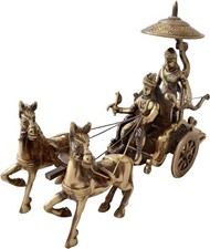 Brass Hindu God Lord Krishna