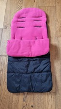 black/pink  FOOTMUFF  fit Babyzen Zen Yoyo BUGGY STROLLER