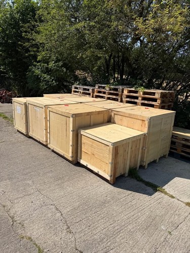 Large wooden box - large, crate