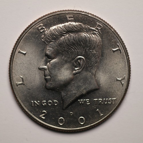 2001 kennedy half dollar us - 2001,