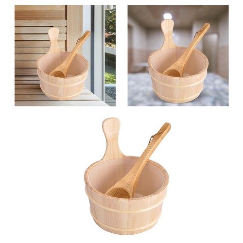 Wooden large capacity sauna - capacity,