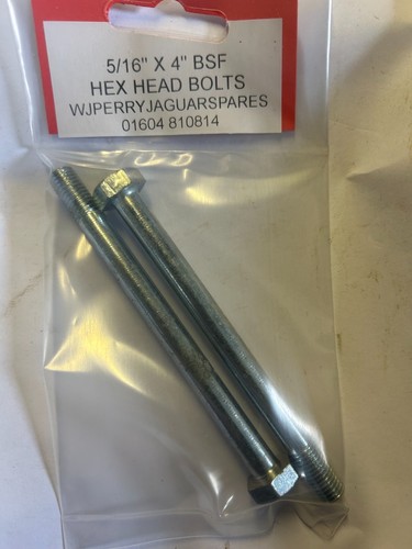 Bsf hex head - x, 4"
