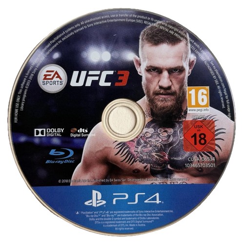 Ufc ufc3 sony playstation - sony, 4