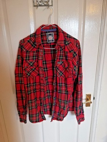Red plaid shirt cedarwood - red,