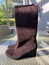 UGG® AUSTRALIA WATERPROOF SUEDE BOOTS UK 5  EU 38 US 7