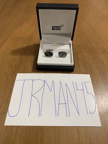 Montblanc cufflinks cuff links - cufflinks,