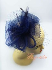 Flower Feather Hair Hat