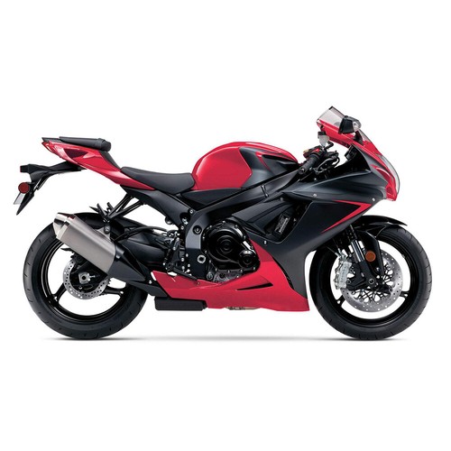 Matte black candy red - black,
