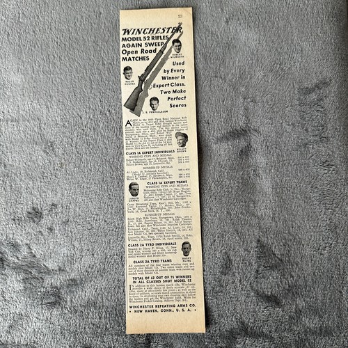 1936 winchester model - winchester, 52