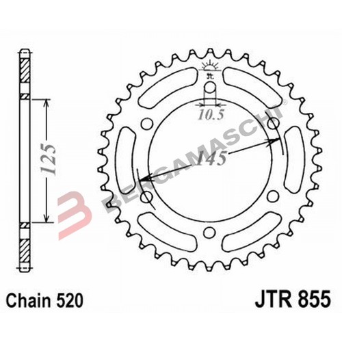Corona 855 z46 yamaha - jt, 250