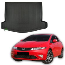 Boot Tray Liner Car Mat Heavy Duty for Honda Civic 3/5 Door 2006-2011 SCOUTT