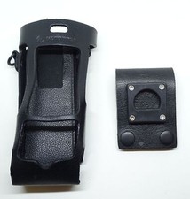 Motorola MTP700 MTP750 Leather Radio Case PMLN4474B/A With Belt Loop YR-RCM02AL