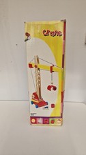 Baukhran wooden toy crane - baukhran,