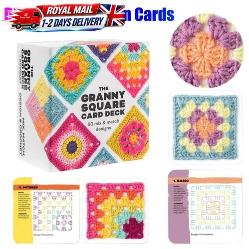 The granny square card deck - card,