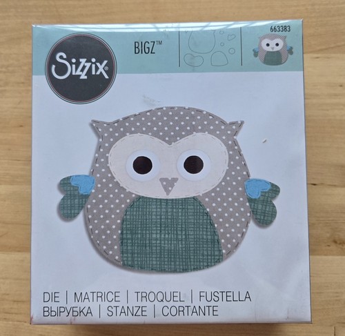 Sizzix bigz die - sizzix, owl