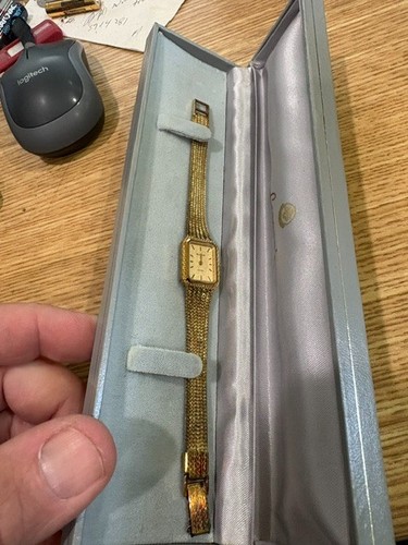 Vintage bulova gold tone - bulova, p8