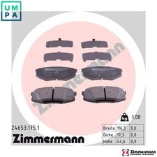 BRAKE PAD SET DISC BRAKE
