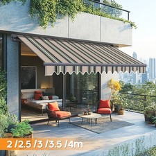 Manual Awning Canopy Outdoor