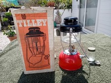 TILLEY LAMP VINTAGE RED TILLEY